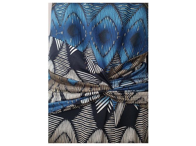 Abito Joseph Ribkoff Blu Multicolore - vista 3