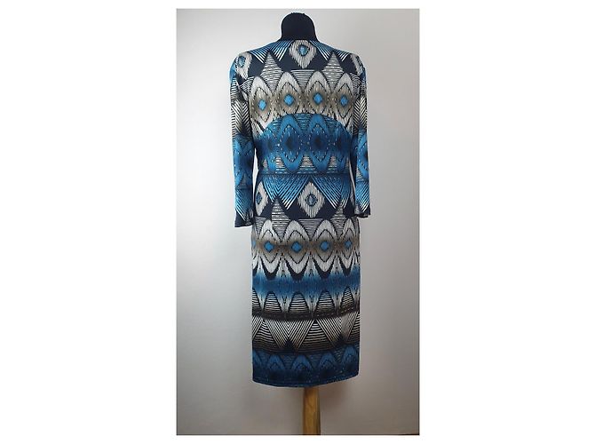 Abito Joseph Ribkoff Blu Multicolore - vista 4