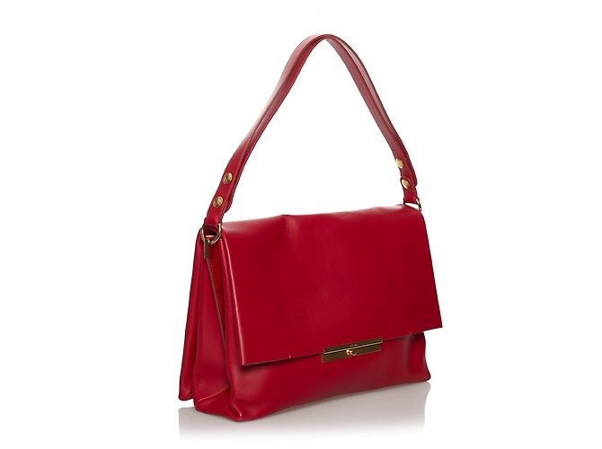 Céline Borsa a tracolla in pelle Celine Red Blade - vista 2