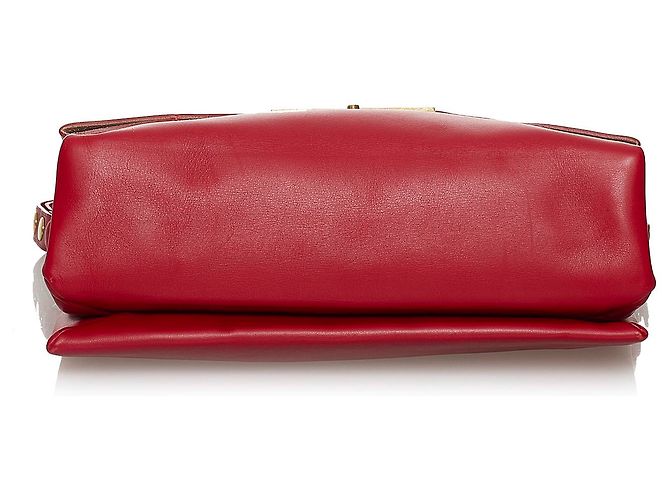 Céline Borsa a tracolla in pelle Celine Red Blade - vista 4
