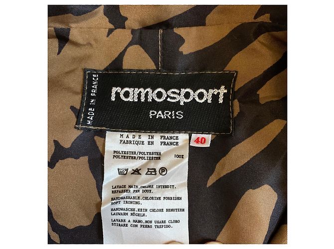 Chubasquero Ramosport Negro Beige - vista 3