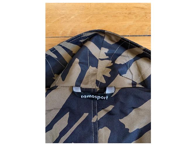 Chubasquero Ramosport Negro Beige - vista 4