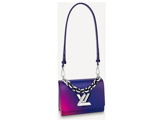 Louis Vuitton Borsa LV Twist PM epi Blu - vista 2