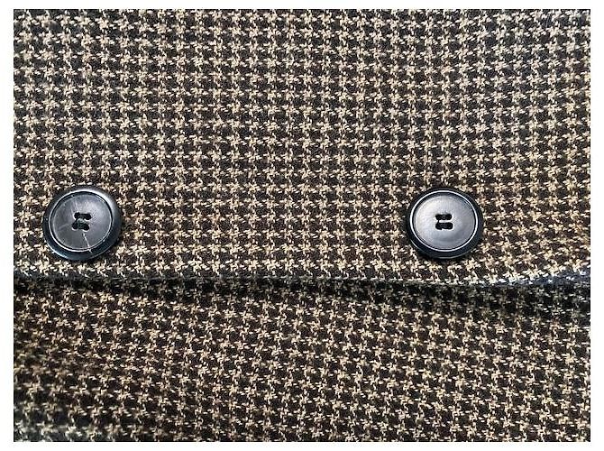 Golden Goose Deluxe Brand Brown houndstooth jacket Dark brown - view 11