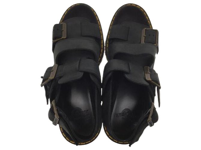 Dr. Martens **[Usato] Dott. Sandali Martens / 36 / BLK / Pelle - vista 4