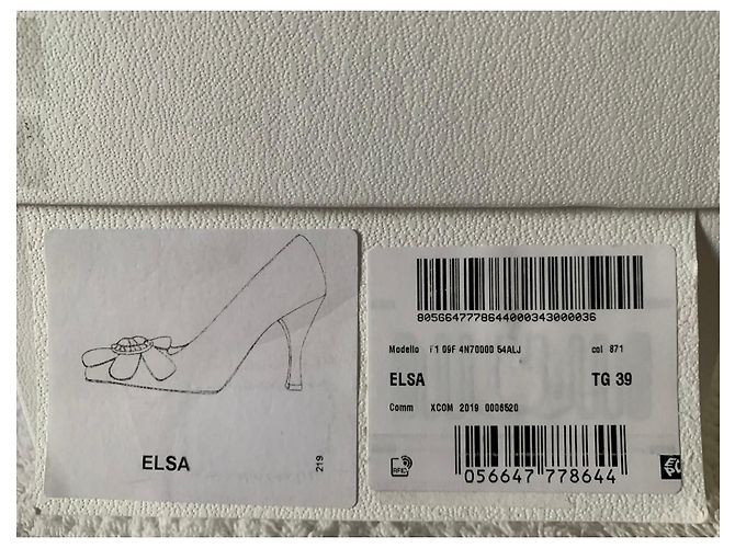 Moncler Pumps mit Blumenmuster Leder 39 Mehrfarben - Ansicht 12