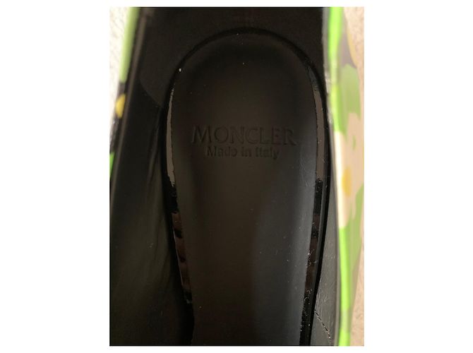 Moncler Pumps mit Blumenmuster Leder 39 Mehrfarben - Ansicht 6
