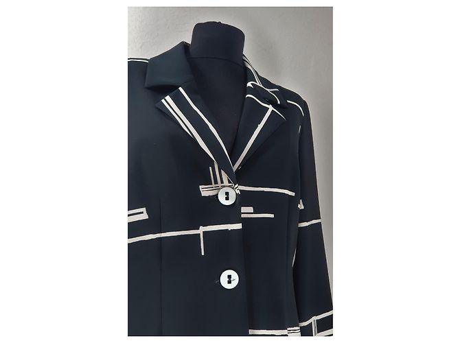 Joseph Ribkoff Blazer Schwarz Größe 36 - Ansicht 4