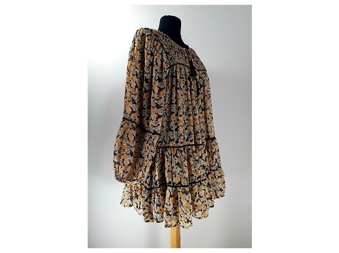 Free People Kleid M Polyester Mehrfarben - Ansicht 3