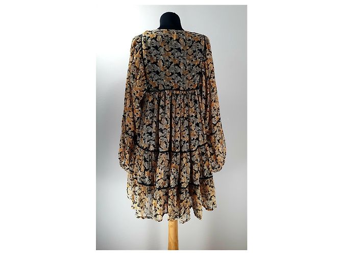 Free People Kleid M Polyester Mehrfarben - Ansicht 4