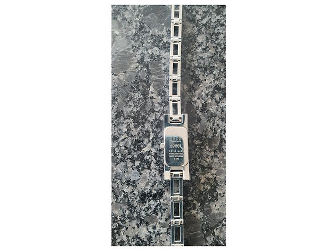 Gucci 3900L Edelstahl 26 Diamantarmband Silber Hardware - Ansicht 3