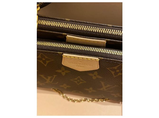 Louis Vuitton Multi Pochette Monogram Tela Verde Verde scuro - vista 4