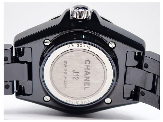 Chanel J12 Phantom 33 MM 2020 Herren Schwarz - Ansicht 11