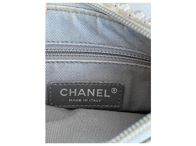 Pochette Chanel Travel Line Verde Rosa Multicolore - vista 8