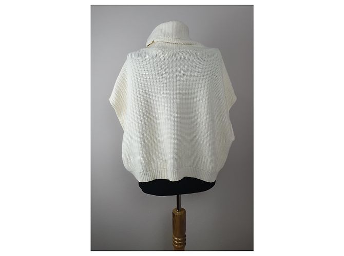Pull blanc à manches courtes Free People - vue 4