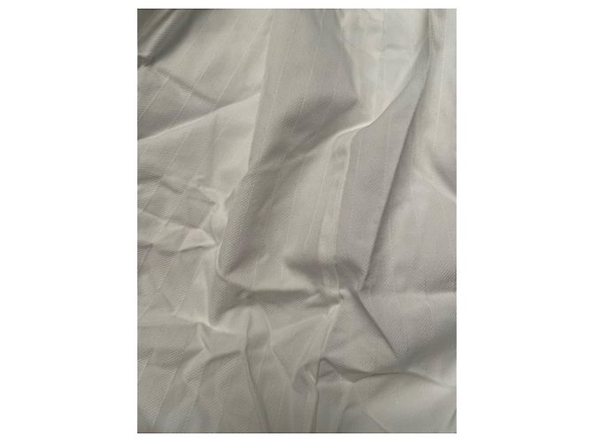 Falda Comme Des Garcons Blanca con Estampado Chevron Blanco - vista 5