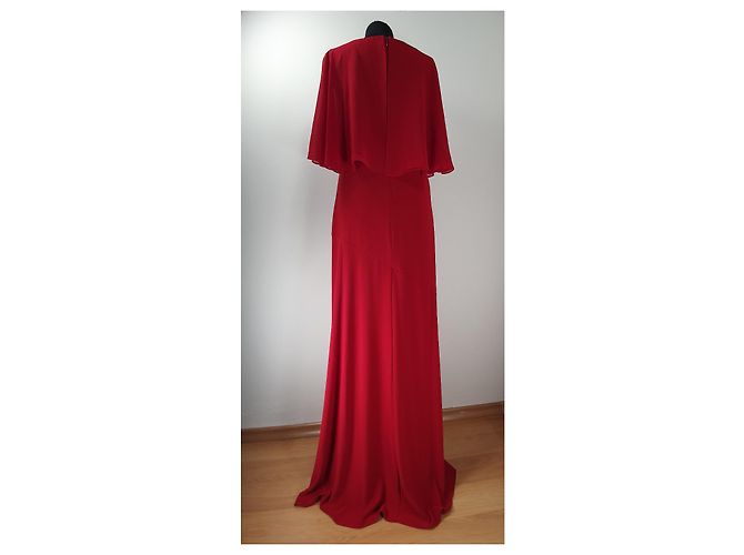Ralph Lauren Maxikleid Rot - Ansicht 4