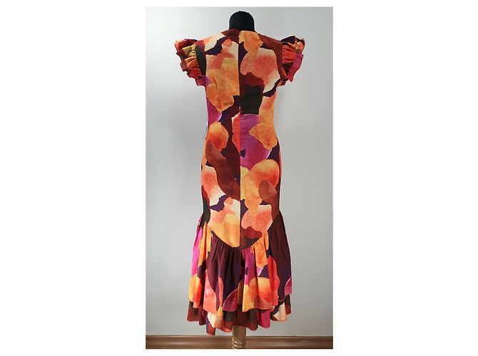 Autre Marque Kleid Sunset Artist Print Frida Mehrfarben - Ansicht 4