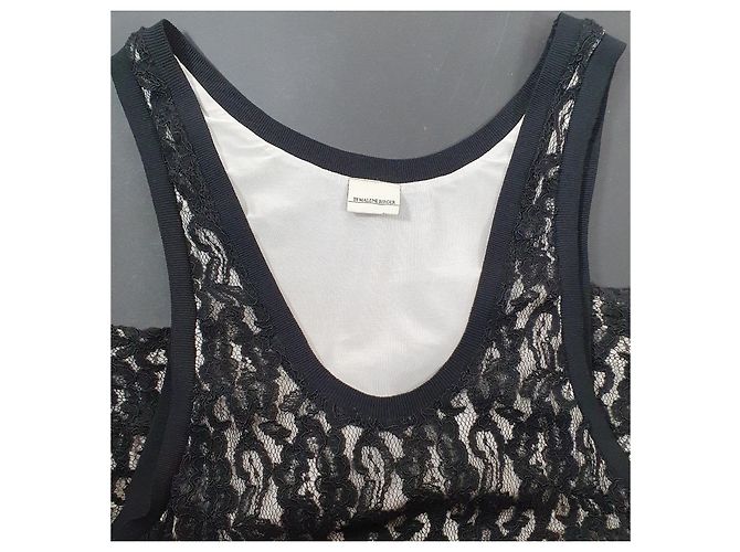 By Malene Birger Sialona Mono de encaje negro - vista 4