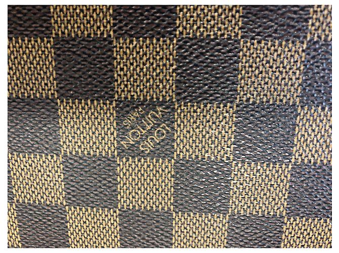 Sac à main Louis Vuitton Concorde Marron Foncé Cuir - vue 4