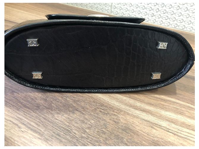 Borsa a tracolla Escada in pelle nera Nero - vista 4