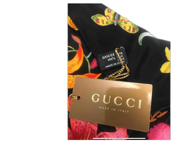 Gucci Bufanda de seda Mia - vista 2