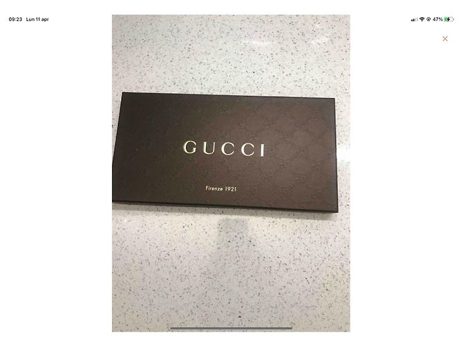 Gucci Bufanda de seda Mia - vista 4