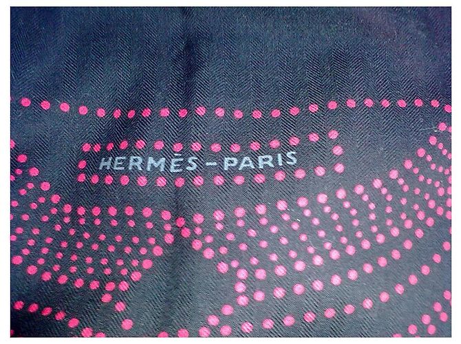Hermès SCIALLE DI BRANDENBURG Nero Multicolore - vista 2