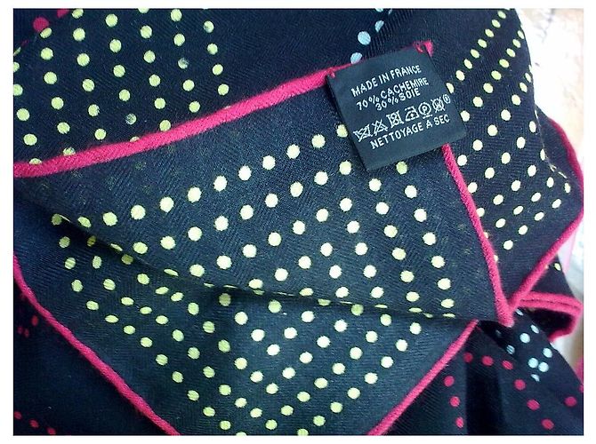 Hermès SCIALLE DI BRANDENBURG Nero Multicolore - vista 4