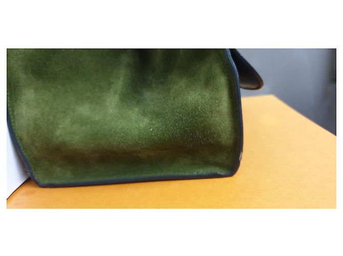 Trapèze Borsa a mano Céline Trapeze in pelle blu - vista 12