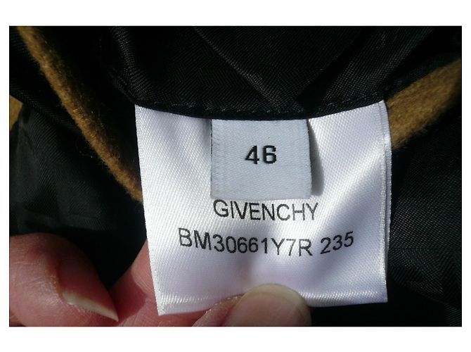 GIVENCHY Giacca mezza stagione in cotone stile militare ottime condizioni S50 Nero - vista 5