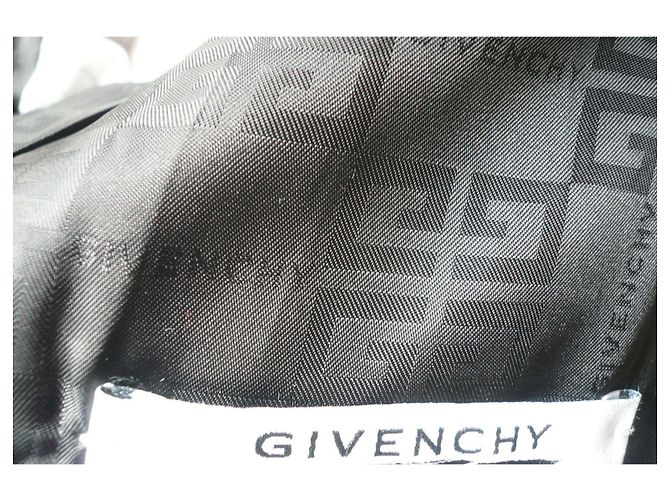 GIVENCHY Giacca mezza stagione in cotone stile militare ottime condizioni S50 Nero - vista 6