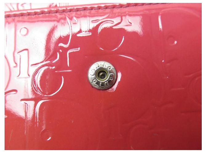 CARTERA CHRISTIAN DIOR RENDEZ-VOUS DE CHAROL OBLICUO POUCH WOC - vista 11