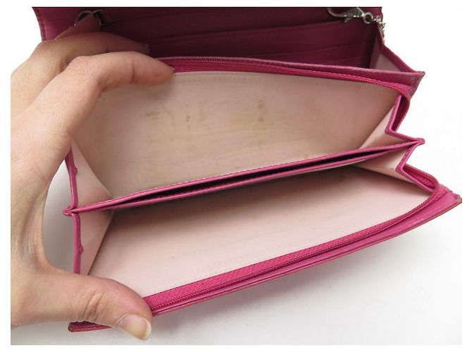 CARTERA CHRISTIAN DIOR RENDEZ-VOUS DE CHAROL OBLICUO POUCH WOC - vista 15