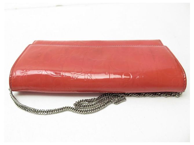 CARTERA CHRISTIAN DIOR RENDEZ-VOUS DE CHAROL OBLICUO POUCH WOC - vista 3