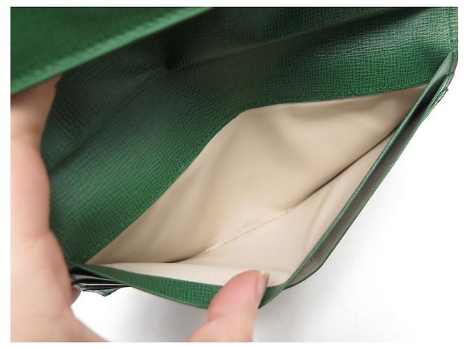CARTERA PARA RELOJ ROLEX EN CUERO GRANULADO VERDE CARTERA DE CUERO - vista 11