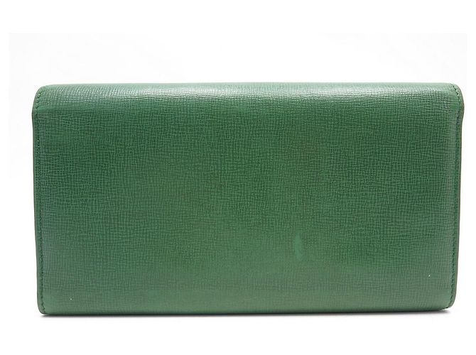 CARTERA PARA RELOJ ROLEX EN CUERO GRANULADO VERDE CARTERA DE CUERO - vista 2