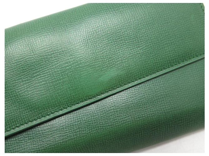 CARTERA PARA RELOJ ROLEX EN CUERO GRANULADO VERDE CARTERA DE CUERO - vista 4