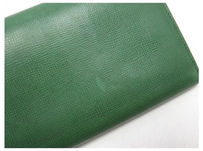 CARTERA PARA RELOJ ROLEX EN CUERO GRANULADO VERDE CARTERA DE CUERO - vista 5