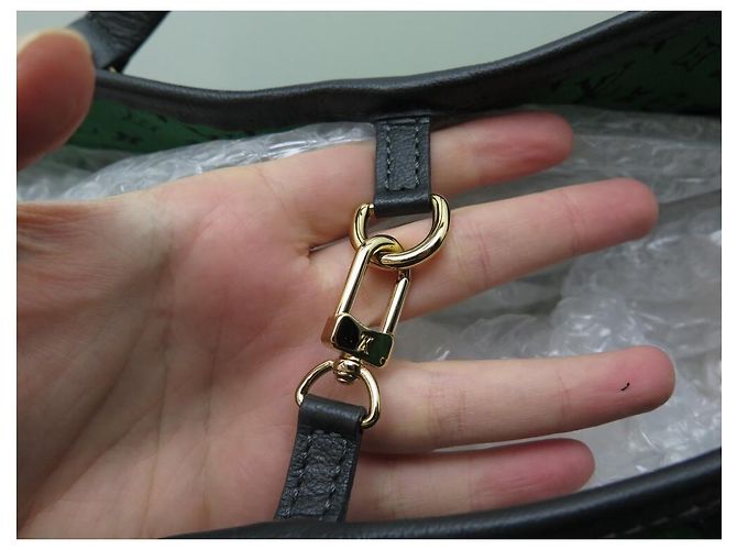 NUOVA LOUIS VUITTON CABAS AILLEURS AVENTURE GM CANVAS NUOVA BORSA A MANO Verde - vista 10