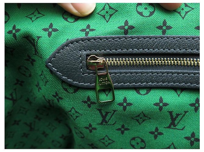 NUOVA LOUIS VUITTON CABAS AILLEURS AVENTURE GM CANVAS NUOVA BORSA A MANO Verde - vista 12