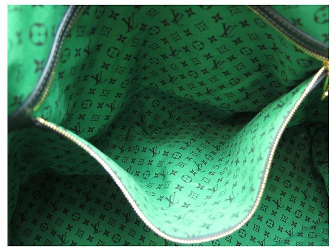 NUOVA LOUIS VUITTON CABAS AILLEURS AVENTURE GM CANVAS NUOVA BORSA A MANO Verde - vista 14