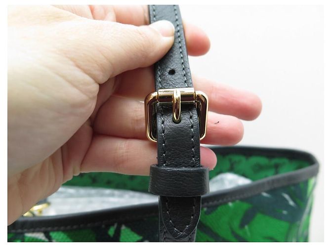 NUOVA LOUIS VUITTON CABAS AILLEURS AVENTURE GM CANVAS NUOVA BORSA A MANO Verde - vista 9