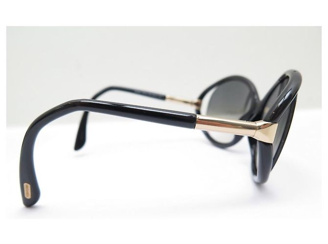 TOM FORD SANDRINE TF SONNENBRILLE124  SCHWARZ + SONNENBRILLEN-BOX - Ansicht 2