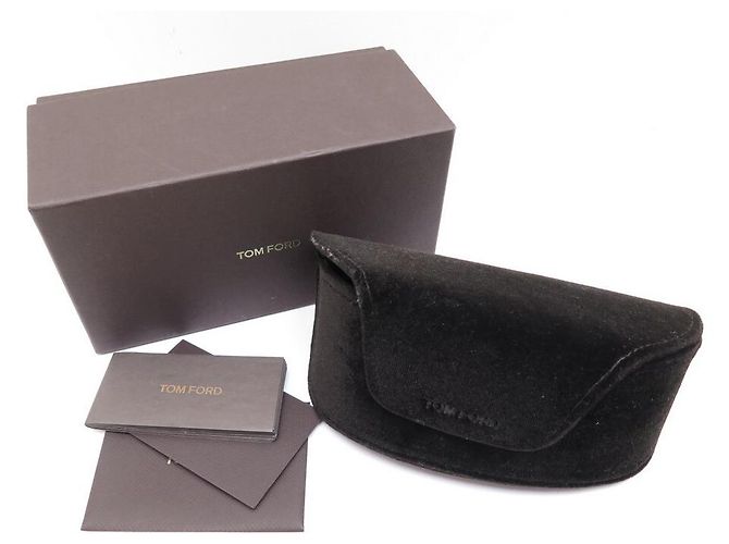 TOM FORD SANDRINE TF SONNENBRILLE124  SCHWARZ + SONNENBRILLEN-BOX - Ansicht 9