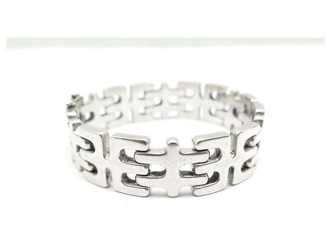 BRACCIALE GEORG JENSEN N 103 DI EDVARD KINDT-LARSEN T 19 BRACCIALE IN ARGENTO STERLING - vista 2