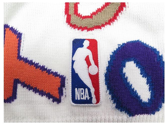 NEUER PULLOVER LOUIS VUITTON BUCHSTABEN BUCHSTABEN LV X NBA 1BEIM8x0J L 50 AUSVERKAUFT PULLOVER Mehrfarben - Ansicht 11