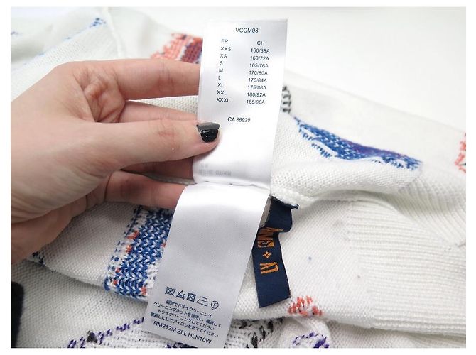 NEUER PULLOVER LOUIS VUITTON BUCHSTABEN BUCHSTABEN LV X NBA 1BEIM8x0J L 50 AUSVERKAUFT PULLOVER Mehrfarben - Ansicht 6