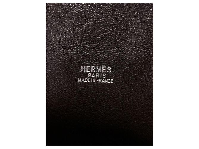 Hermès HERMES Doha / BG / Handtasche / Canvas / CRM / Eckfaden vorhanden Roh - Ansicht 3