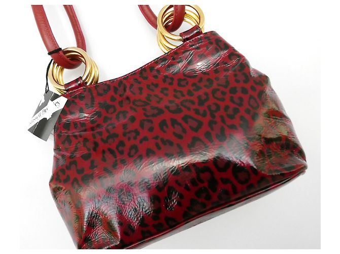 Russell & Bromley Ringlet Red Leopard Lackledertasche - Ansicht 2